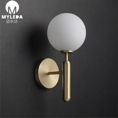 Villa Hotel Interior Modern Decorative Glass LED Wall Light