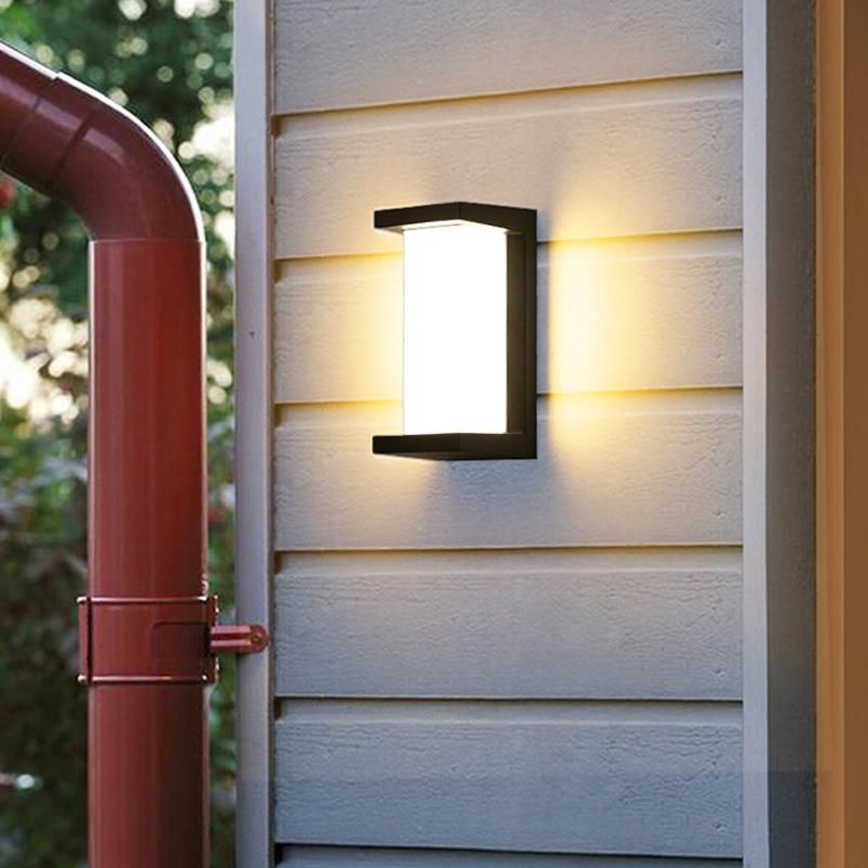 LED Outdoor Wall Lamp Waterproof Courtyard Light External Wall Balcony Light