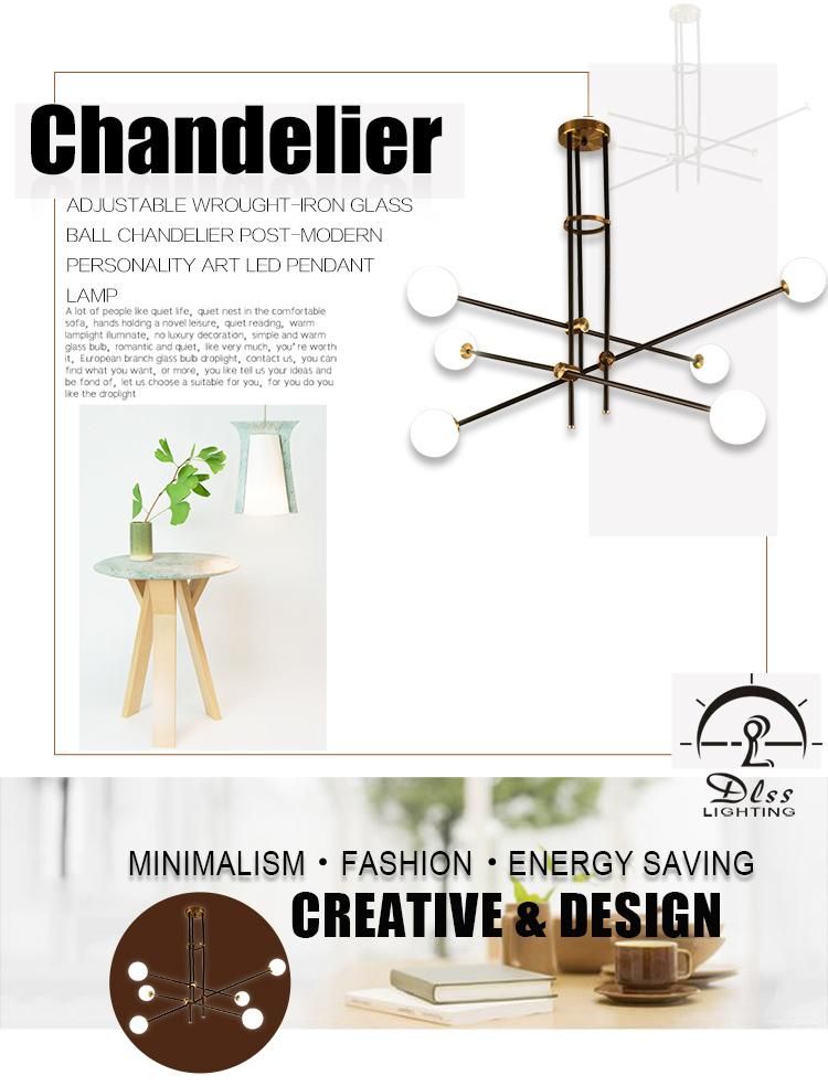 Nordic Minimalism Modern Cross G9 Chandelier