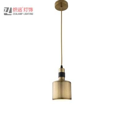 Luxury Post Modern Metal Pendant Lamp for Hotel Corridor