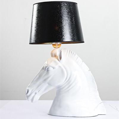 Creative Modern Horse Table Lamp for Hotel Animal Desk Lighting