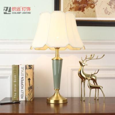 Adornment Desk Lamp Originality Porcelain Umbrella Table Light (TL8051)