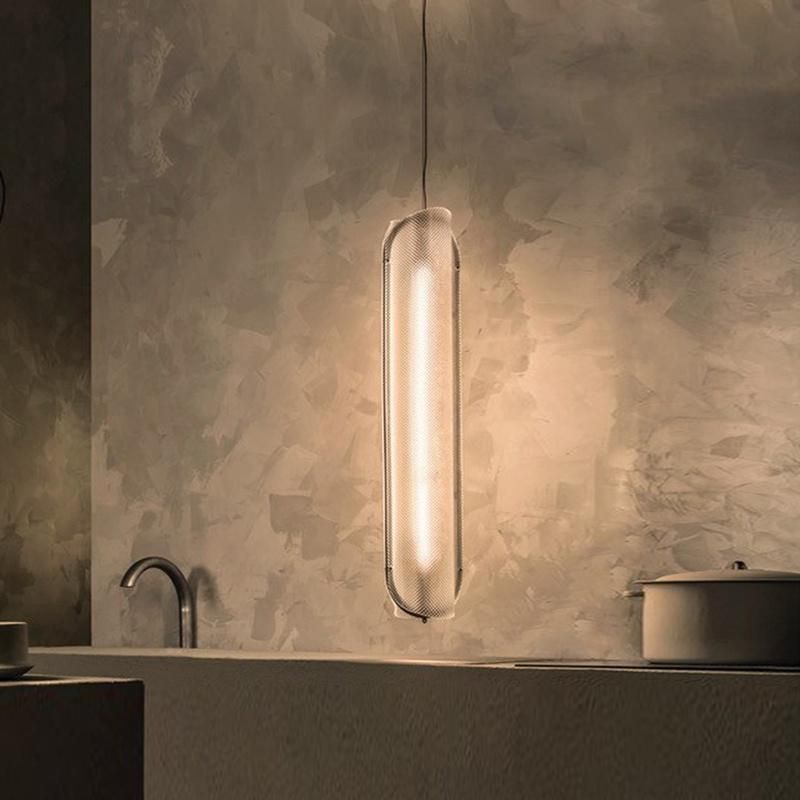 Nordic Liner Pendant Lamp Designer Minimalist LED Glass Pendant Lamp (WH-AP-118)