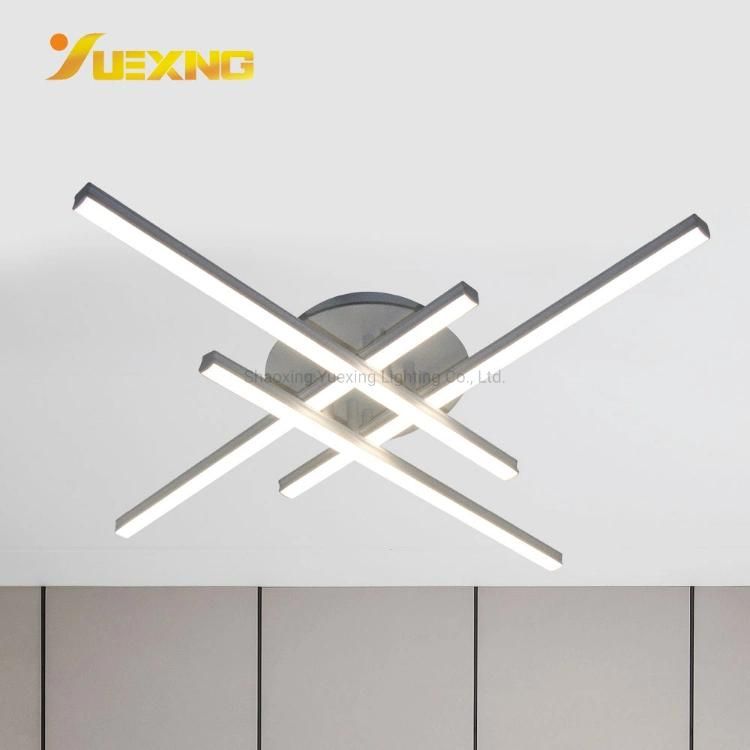 Wireless Home APP Conrtol Strip Support Decorate Fancy Modern Iron LED SMD Ceiling Light Lamp
