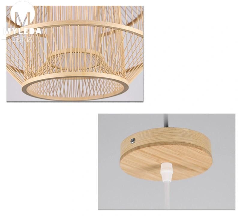 Modern Style Wood Pattern Decoration Pendant Lights for Home, Bar, Living Room, Dining Room