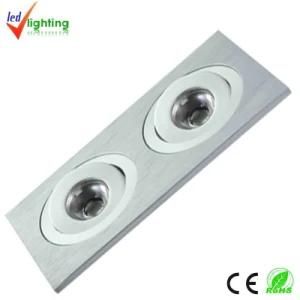 2W LED Downlight Ceiling Light (DL-2X1X1W-YL1201)