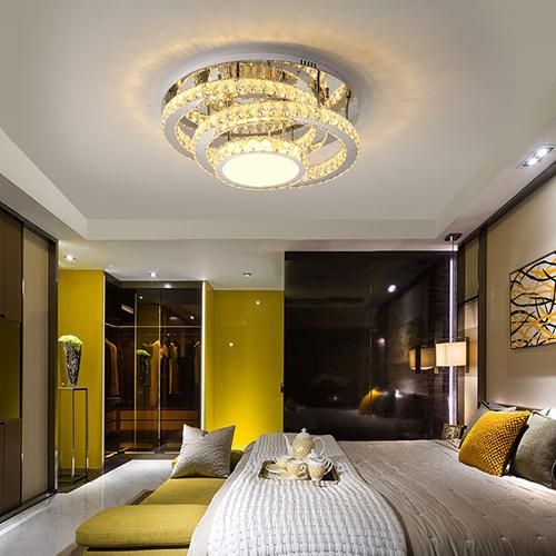 K5 Modern Crystal Ceiling Light for Living Room Bed Room Decoration