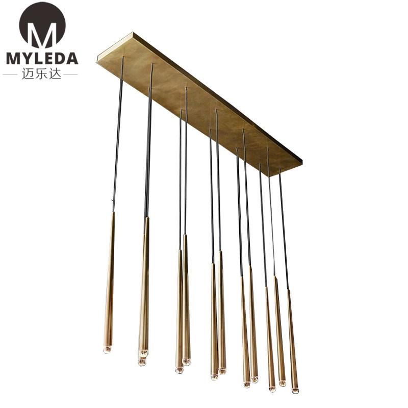 Modern Chandelier Lighting Contemporary Minimal Hanging Dining Lamp Ceiling Light