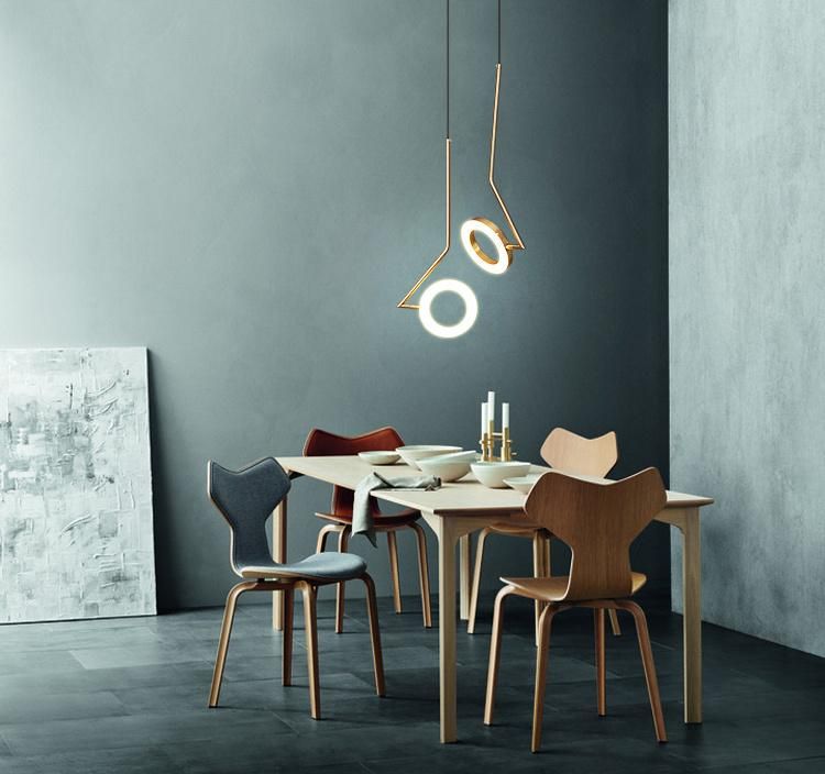 Modern Design Lamp Circle Round Ring Chandelier Round LED Chandelier