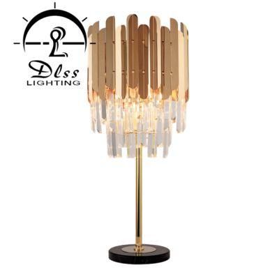 Modern Crystal LED Wall Lamp Simple Creative Bedroom Crystal Table Lamp