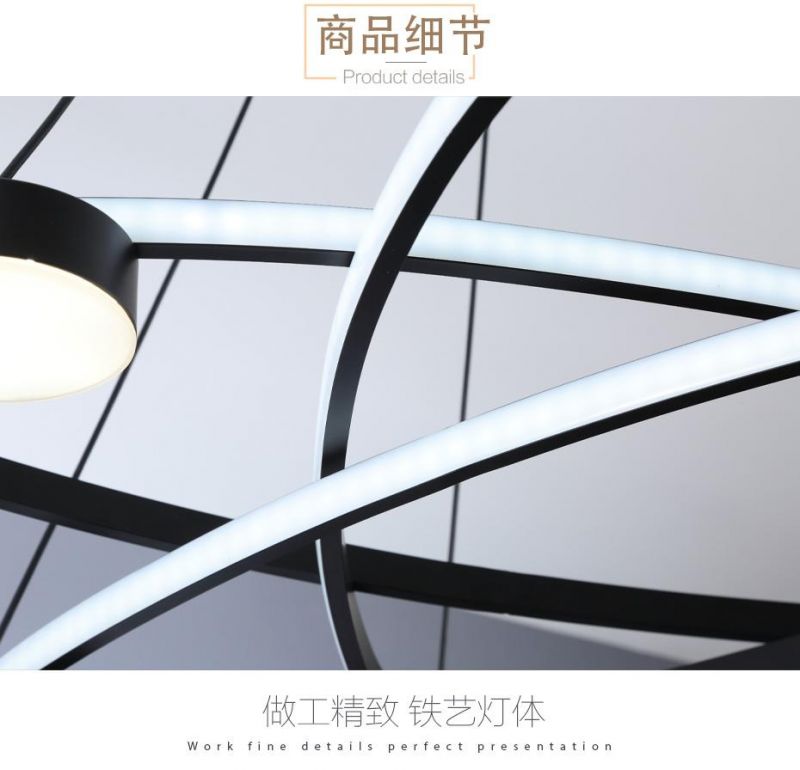 European Popular Simple Style LED Ceiling Lamp Hotel Project Decor LED Surface Light