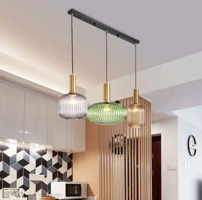 Chinese Style Chandelier LED Glass Hanging Lamp Restaurant Pendant Lighting for Comercial Shop Zf-Cl-091