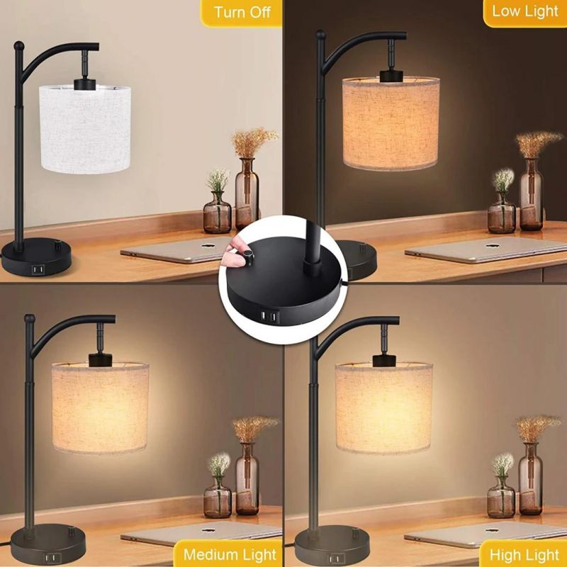 Hotel Style Table Light Design Decoration USB Table Lamp