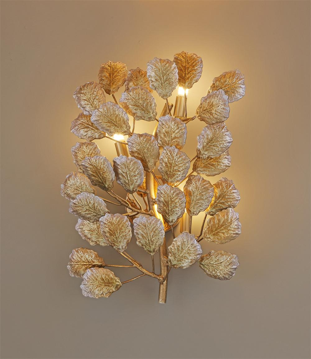 2022 New Chinese Style Living Room Sofa Background Wall Maple Leaf Decoration Wall Decor