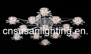 Modern LED Crystal Ceiling Light (MX8227/12+1)