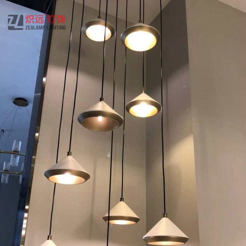 Modern White Mini Pendant Lamp for Hotel