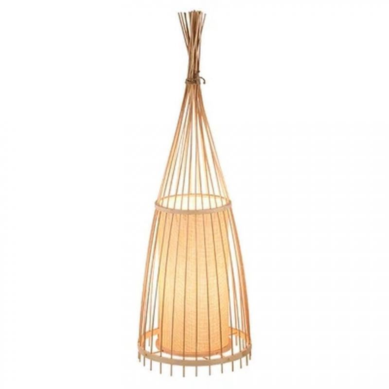 Chinese Bamboo LED Floor Lamps Standing LED Floor Lamps for Living Room Decorative Floor Lamp (WH-WFL-03)