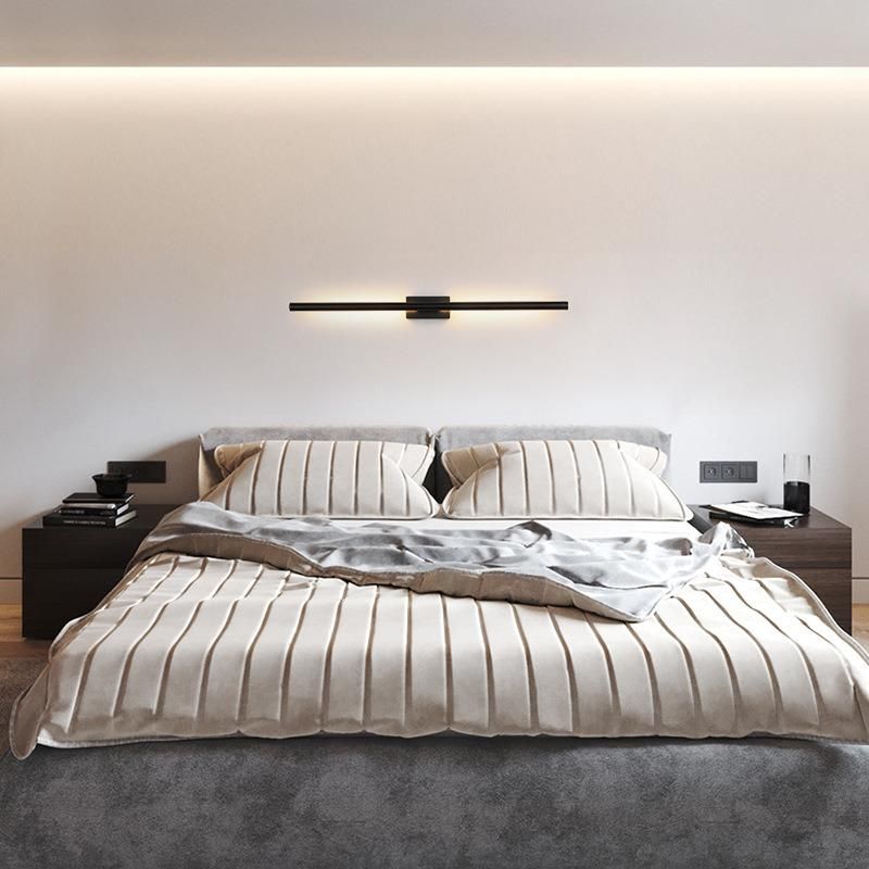 Minimalist Long Strip Wall Lamps Modern Nordic Living Room Background Wall Bedroom Bedside Lamp Hotel Corridor LED Wall Lights