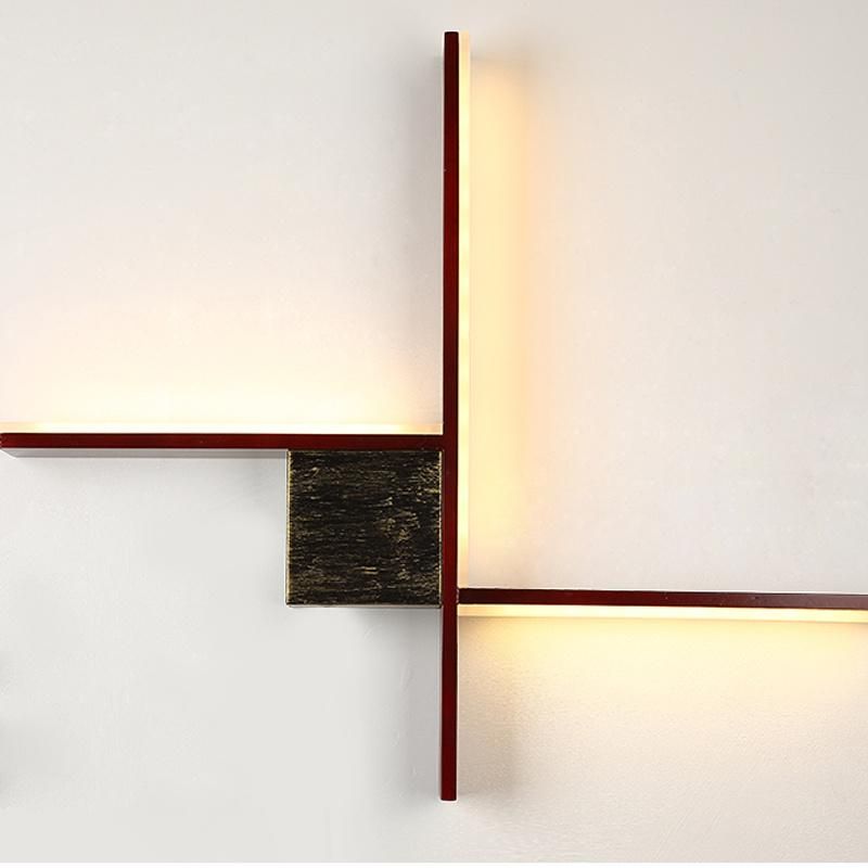 Simple Bedhead Wall Lamp Creative Personality Living Room Bedroom Corridor Dining Room Wall Light