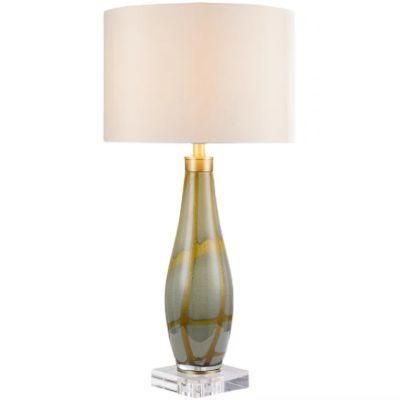 Designer Light Luxury Simple Postmodern Table Lamp Bedroom Bedside Lamp American Living Room Hotel Guest Room European Table Lamp