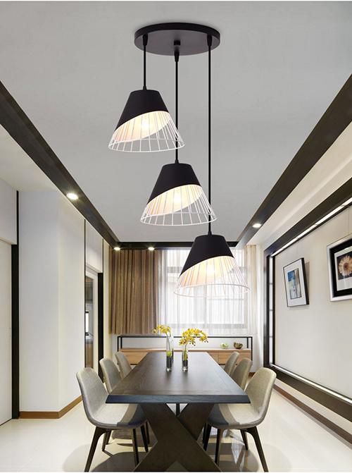 Interior Lighting for Seven Color Restaurant Chandelier Lamp