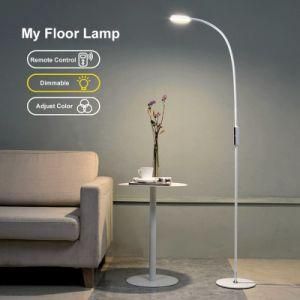 Modern LED Remote Control Color Timing Nordic Minimalist Floor Lamp Decoration Indoor Lighting Standing Lamps