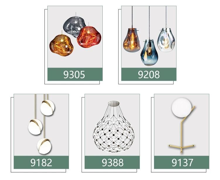 Smoky/Amber Iron&Glass Fancy Chandelier with Cheap Price for Bedroom