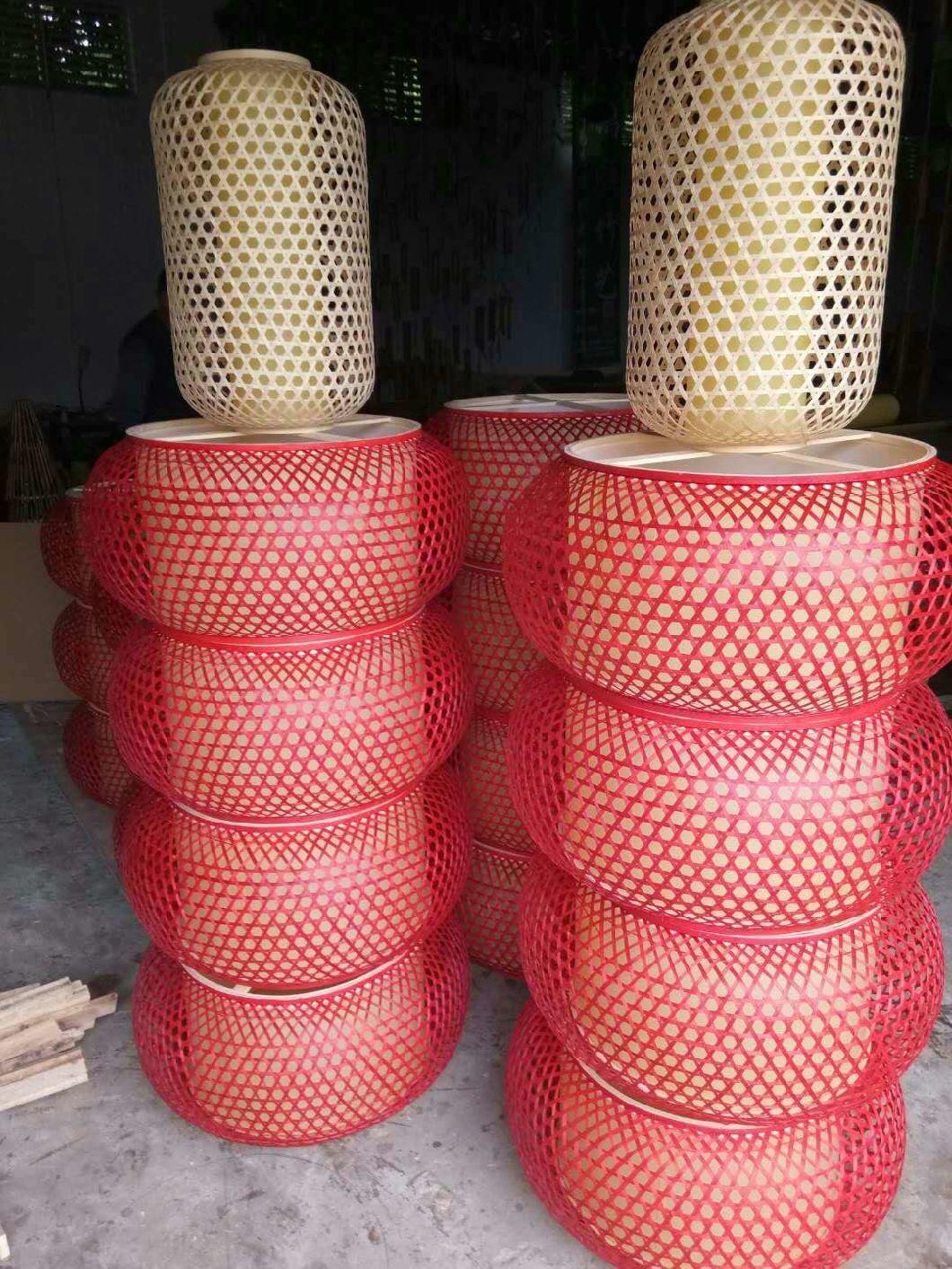Swag Lamp Bamboo Ceiling Lantern