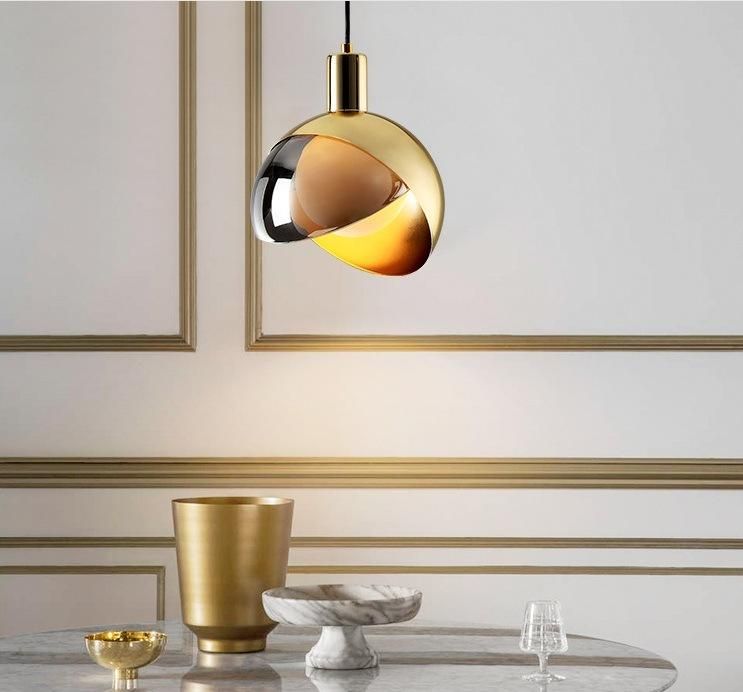 Modern Home Decoration Glass Hanging Pendant Lamp