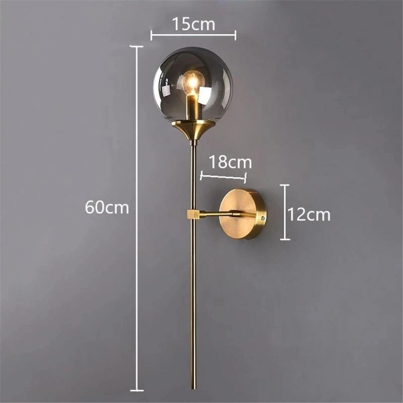 Modern Industrial Wind Wall Lamps Nordic Iron Art Beddroom Bedside Wall Lights Home Decor Bathroom Mirror Indoor Lights