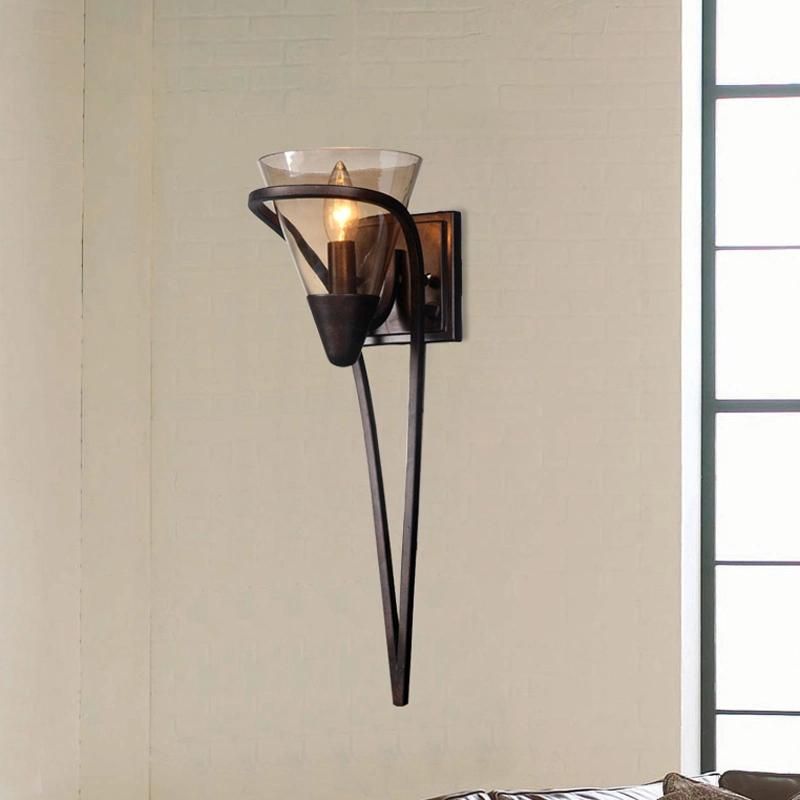 American Country Living Room Wall Lamp Simple Dining Room Study Bar Wall Light