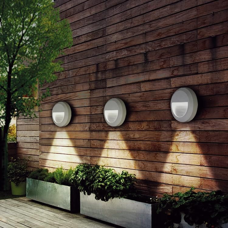 IP65 2W Surface Mounted Outdoor LED Wall Light