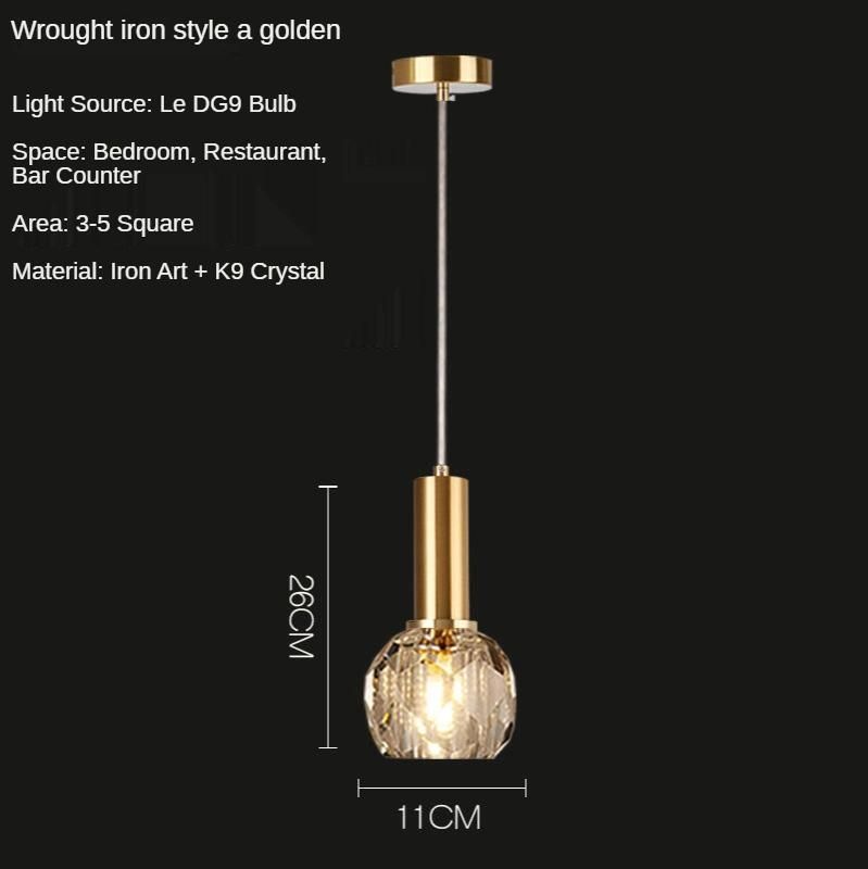 Pendant Lamps Indoor Living Dining Room Bedroom Besides Chandelier Scandinavian Lamp (WH-GP-67)