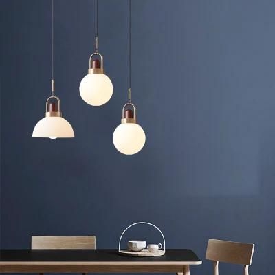 Nordic Ins Bedroom Bedside Chandelier Simple Modern Creative Small Pendant Lamp