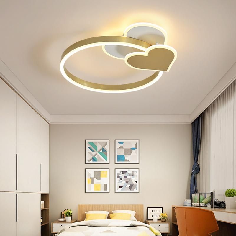 Smart LED Lamp Lights for Room Heart Chandelier Kids Bedroom Light (WH-MA-174)