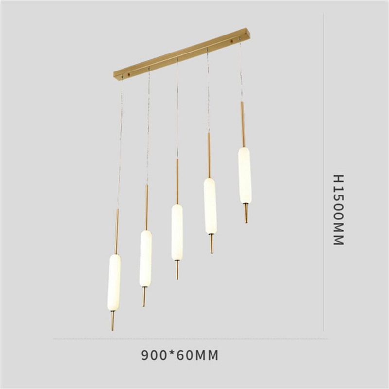 Model Room Hotel Bar Glass LED Hanglamp