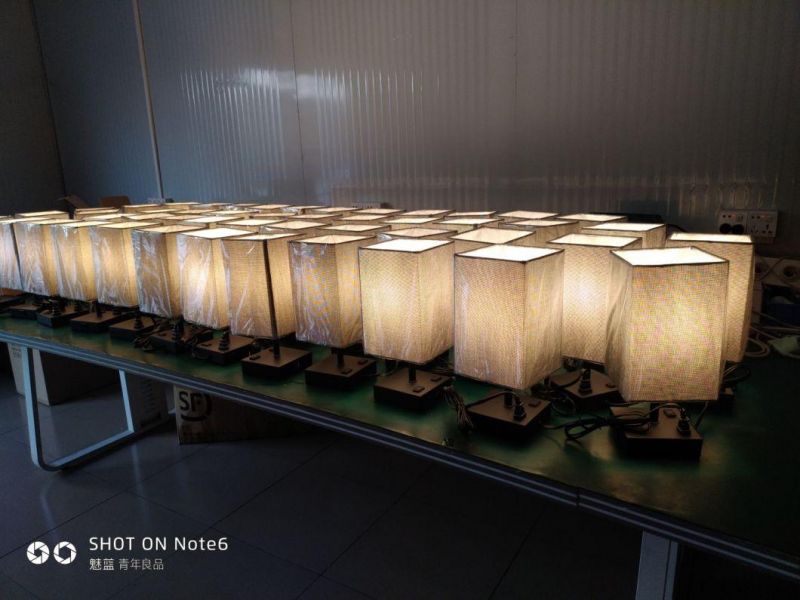 Natural Rattan Shade LED Light Bulb Ceiling Lamp