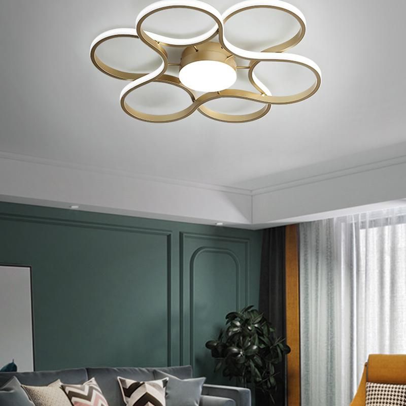 Luxury Ceiling Lamp Living Room Simple Modern Bedroom Light Nordic Creative Personality LED