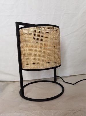 Rattan Modern Indoor E27 Table Lamp Table Light