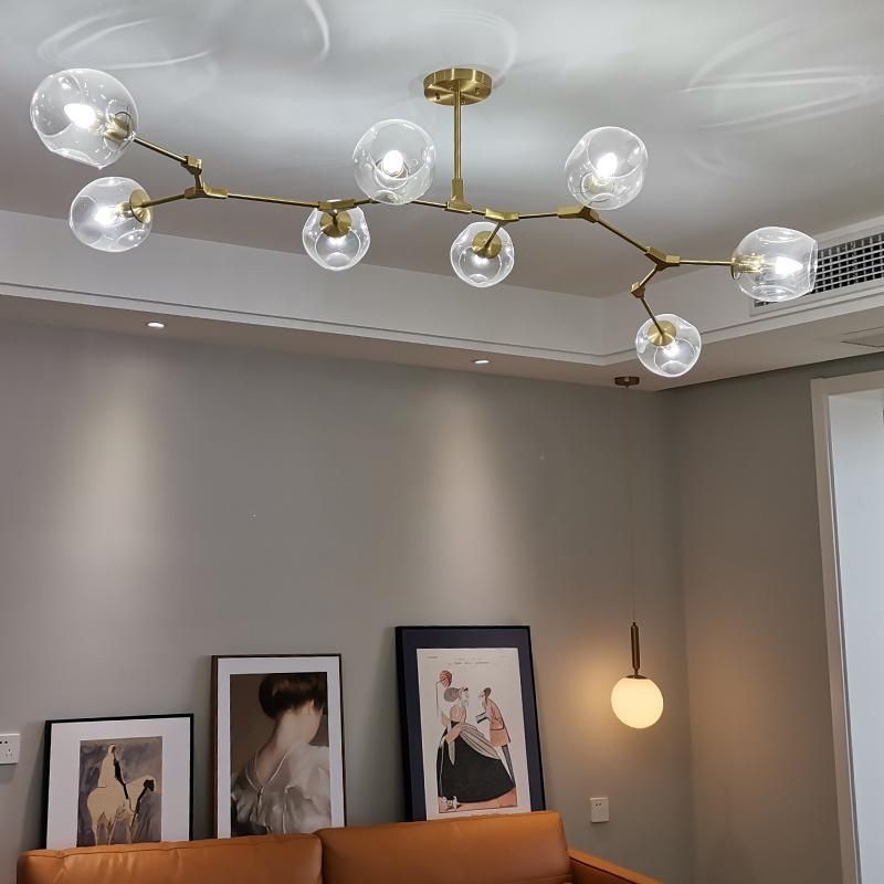 American Postmodern Living Room Dining Room Lighting Bedroom Chandelier Pendant Lighting