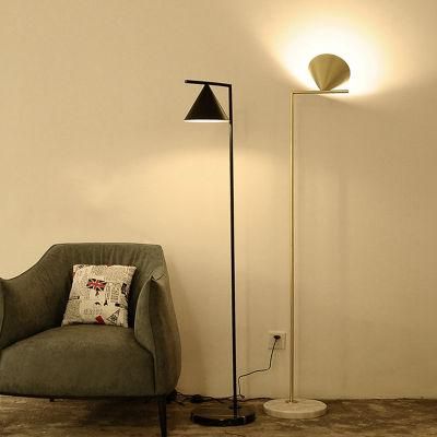 Minimalist Art Floor Lamp Adjustable Lamp Head Nordic Modern Eye-Protective E27 Metal Standing Foot Lamp (WH-MFL-13)