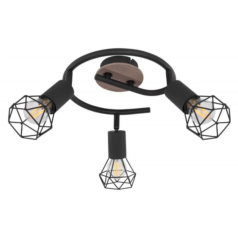 American Country Style Industrial Retro LED Ceiling Light Indoor Lighting