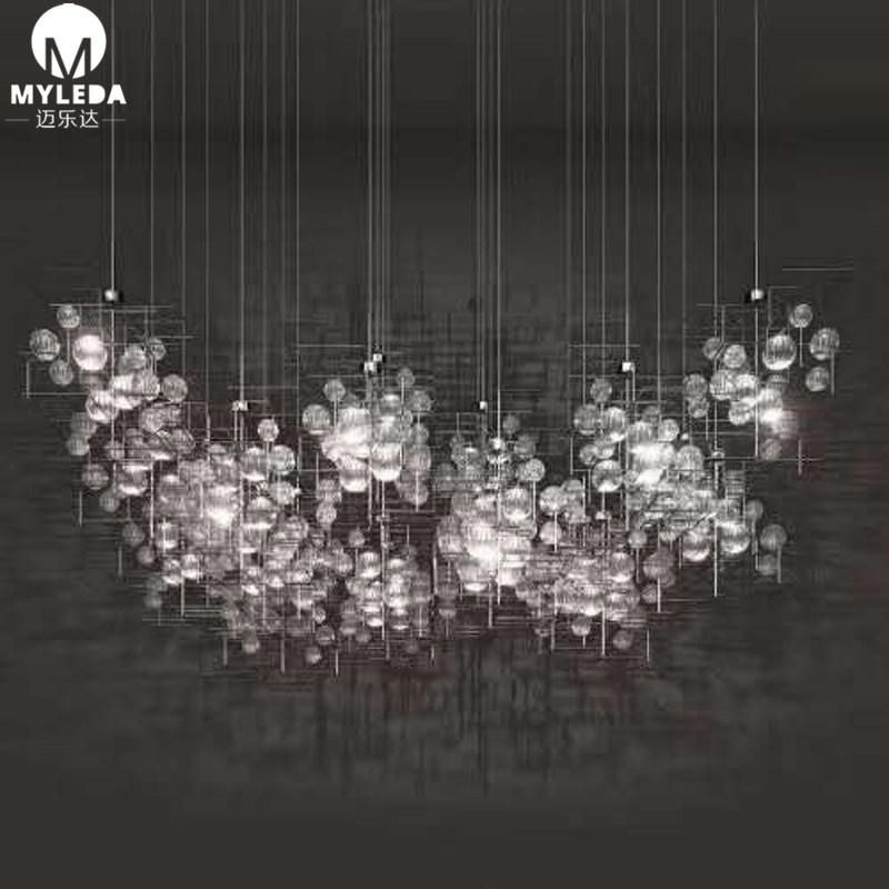 Decoration Custom-Made LED Chandelier Light for Hotel Lobby