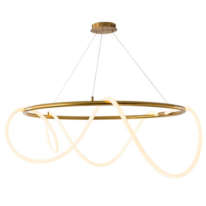 New Products Nordic Brief Style Neon Flex Pendant Light with Good Price