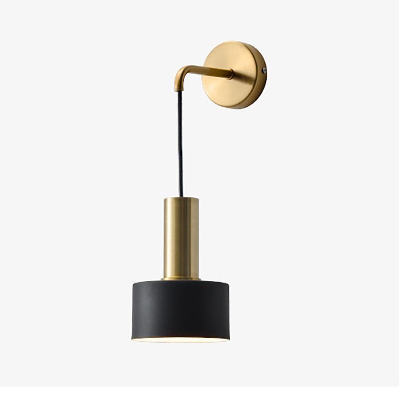 Japanese Style Wall Lamp LED Dimmable Bedside Lamp for Living Room Bedroom