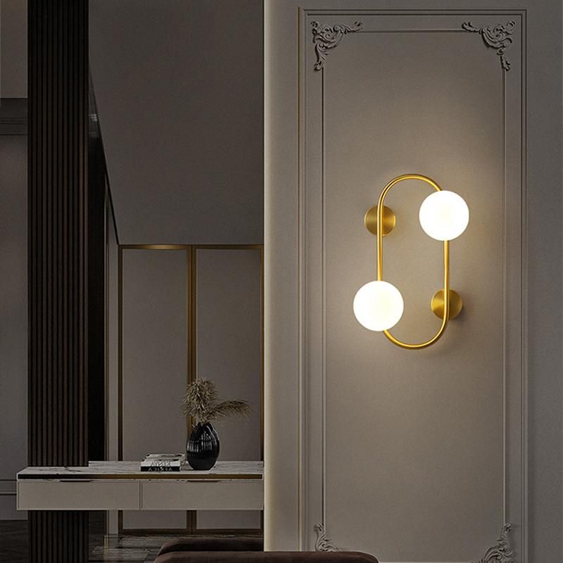 Living Room Wall Lamp Modern Simple Bedroom Bedside Creative LED Wall Light