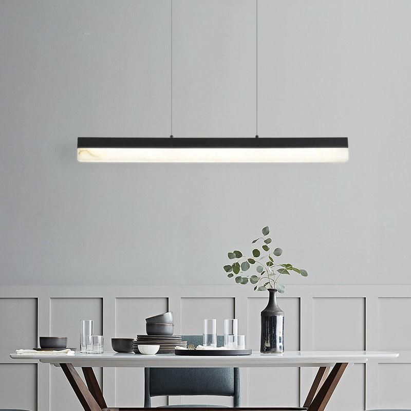 Dining Room Pendant Lamp Modern Minimalist Creative Nordic LED Strip Light