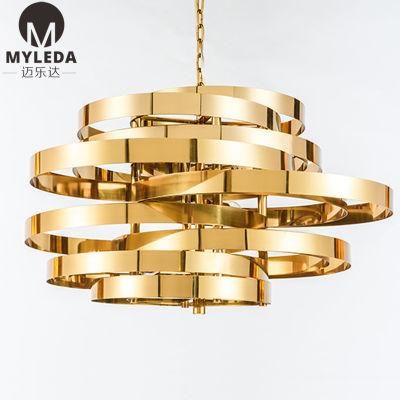 Modern LED Hotel Project Fancy Pendant Lighting