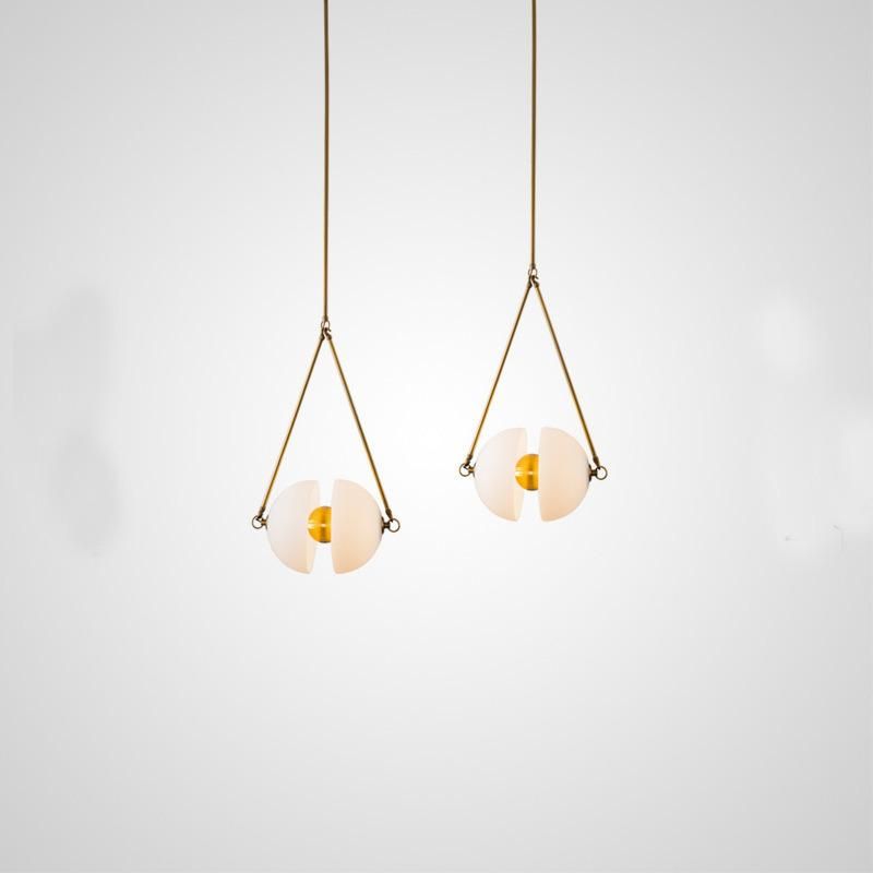 Nordic Ball Pendant Light LED Living Room Loft Minimalist Light Restaurant Bar Hotel Clothing Pendant Lamp (WH-AP-132)
