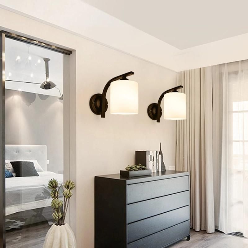 LED Wall Lamp Bedroom Bedside Lamp Simple Modern Balcony Staircase Light